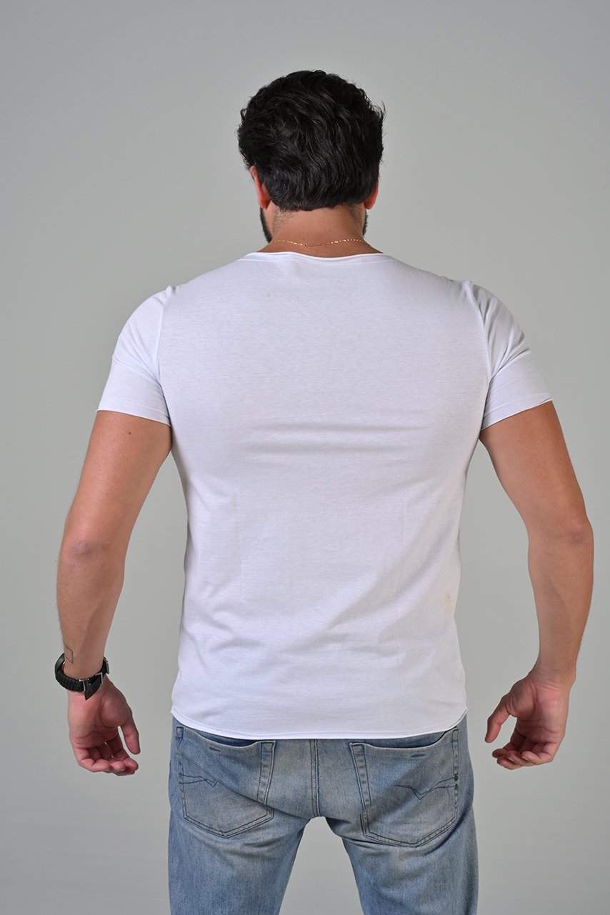 Cava Camiseta Light 100% Algodão Egípcio Branca