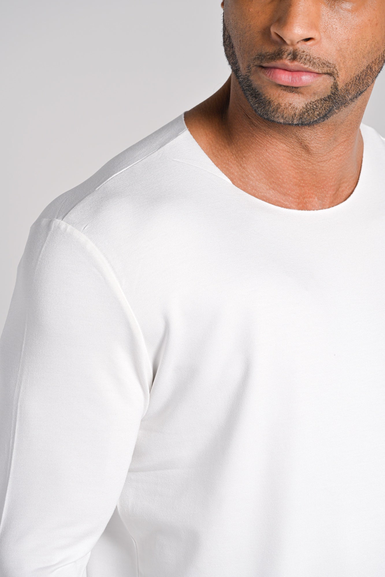 Cava Heavy Cotton Manga Longa Off White - Be_cava