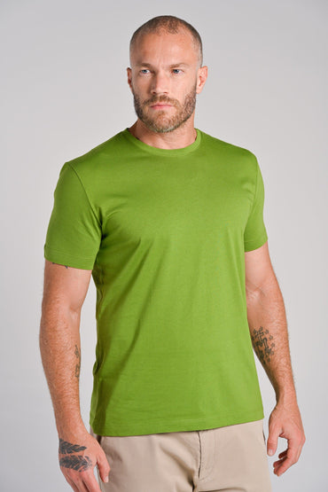 Cava Unique Gola Careca Pima Verde Campo - Be_cava