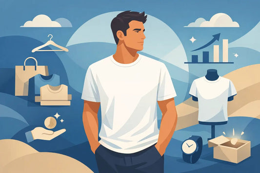 Camiseta básica premium masculina vale mais - Be_cava