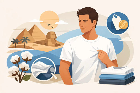 Camiseta de algodão egípcio masculina vale a pena? - Be_cava