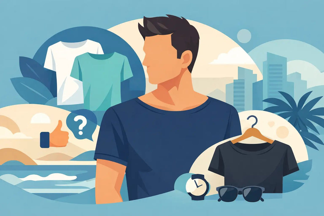Camiseta gola canoa masculina vale a pena? - Be_cava