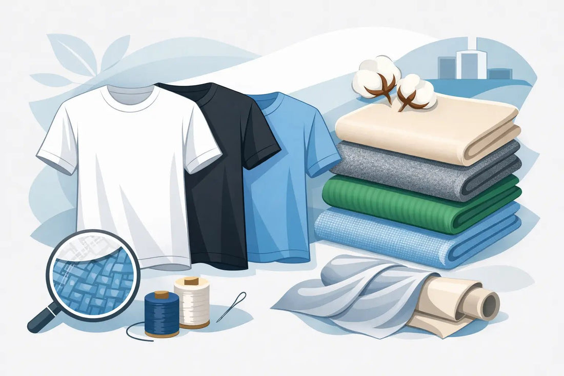 Guia de tecidos para camisetas premium - Be_cava