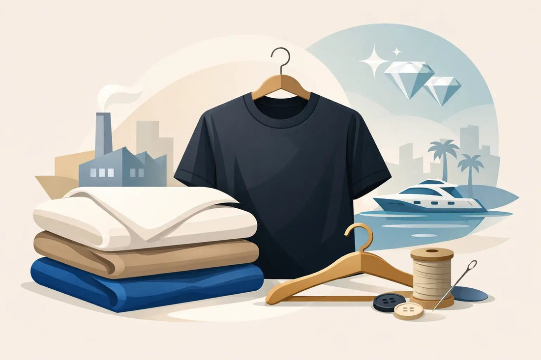 Melhores tecidos para camiseta de luxo - Be_cava