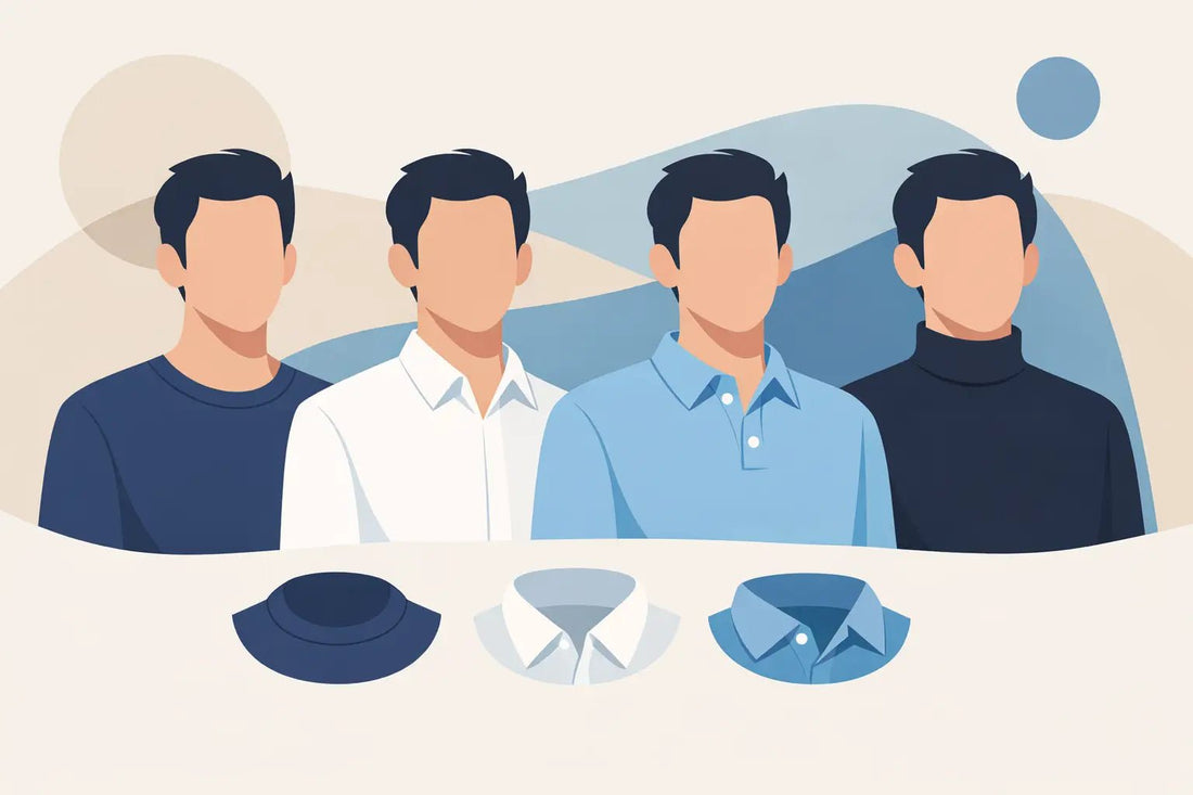 Tipos de gola para homens: qual escolher? - Be_cava