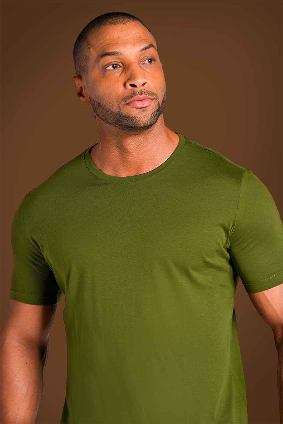 Camiseta Pima Unique Gola Careca Verde