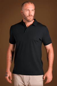 Camiseta Polo Preta - Be_cava