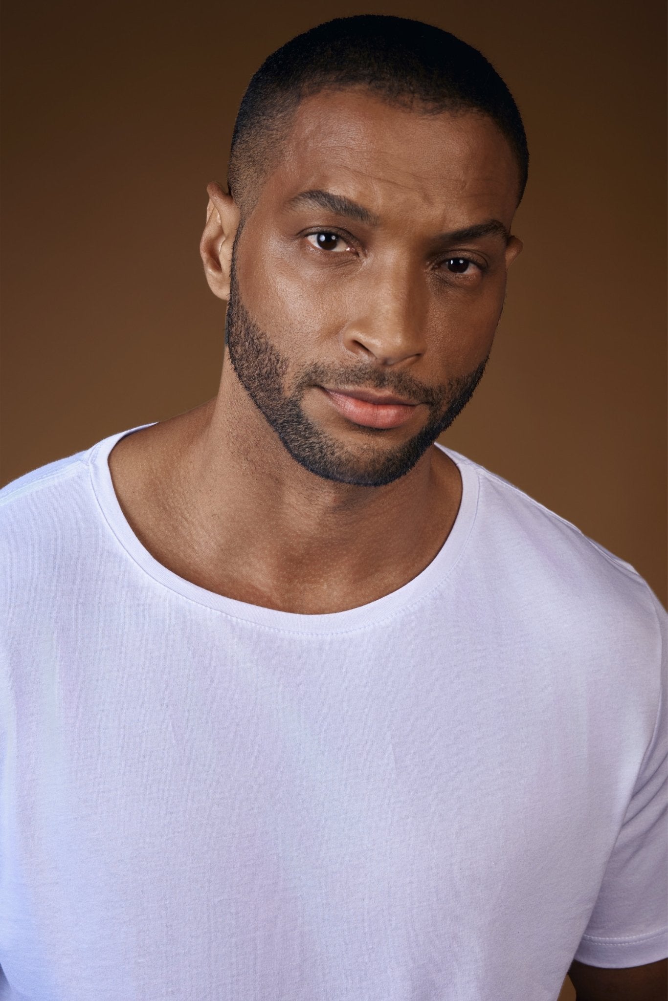 Camiseta Gola Summer Algodão Egípcio com Elastano Branca - Be_cava